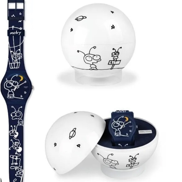 Swatch Moby Special Edition Watch - Picture 1 of 6